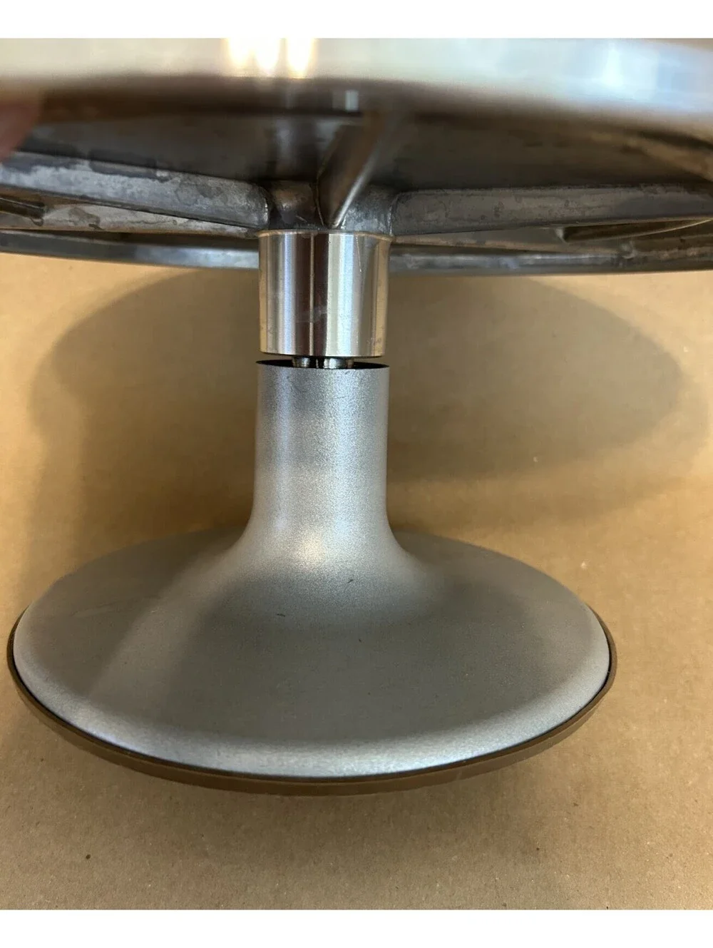 Cake Turntable Stand Rotating 12'' Aluminum Heavy-Duty Revolving Cake Decorating